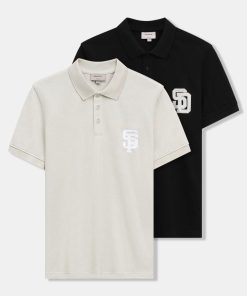 Áo Polo "Classic Monogram" Thêu Nổi